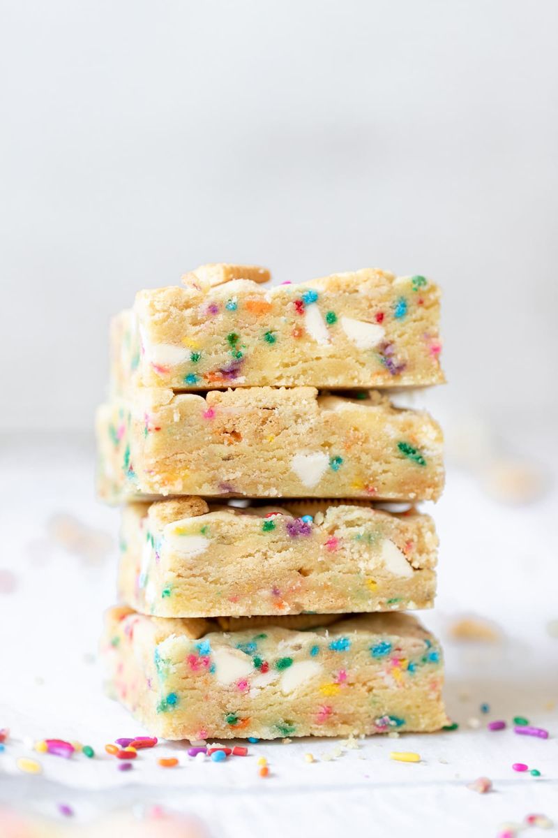 Funfetti Cookie Bars