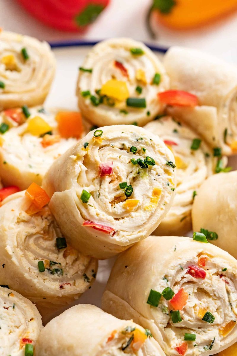 Cheesy Tortilla Pinwheels