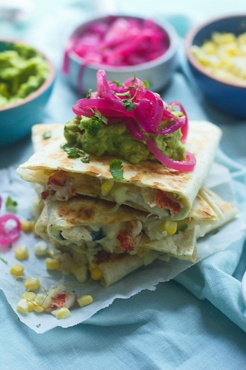 Crab Quesadillas