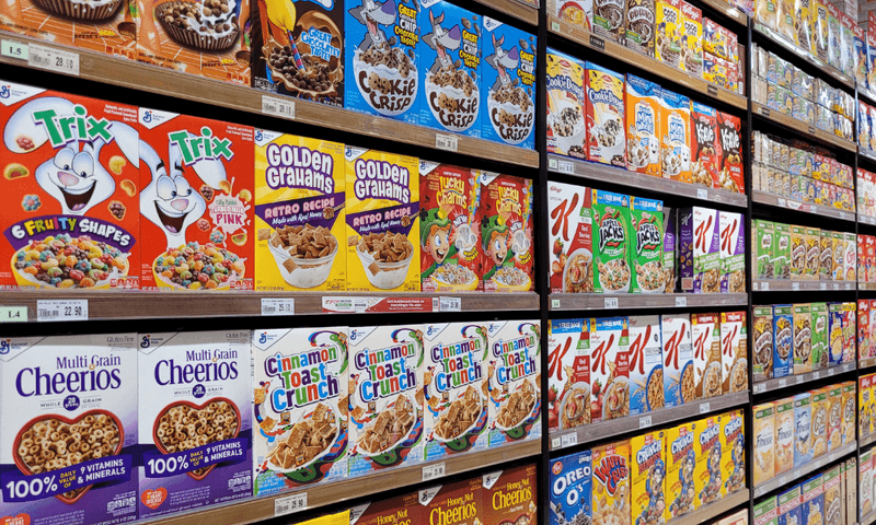 American breakfast cereal variety
