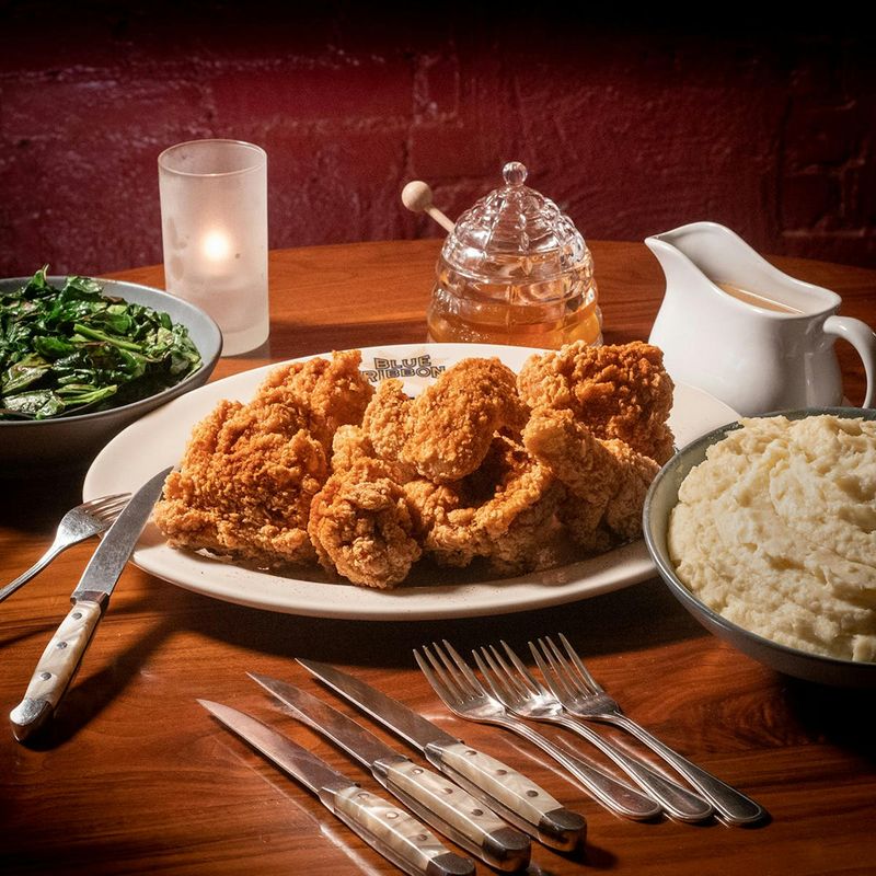 Homemade Fried Chicken Feast