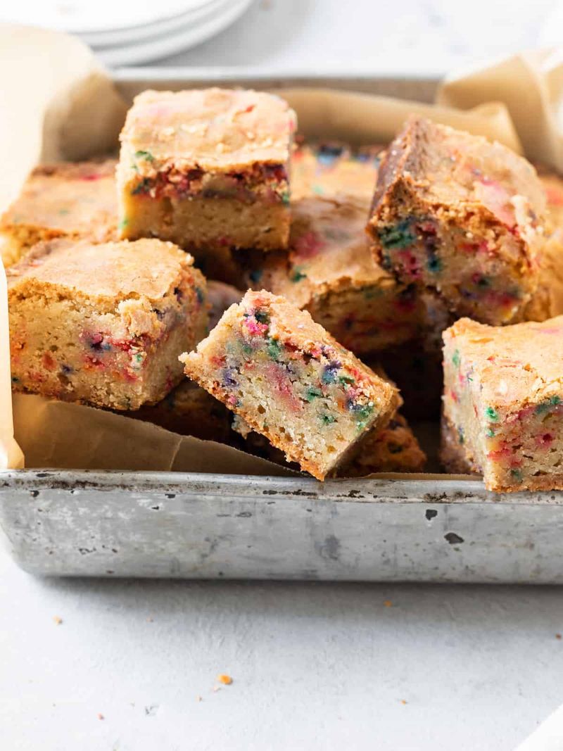 Sprinkle Blondies