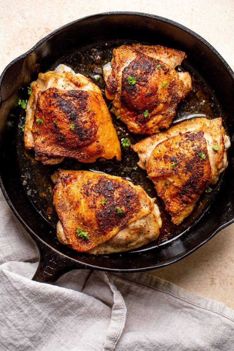 Chicken Thighs (Bone-In, Skin-On)
