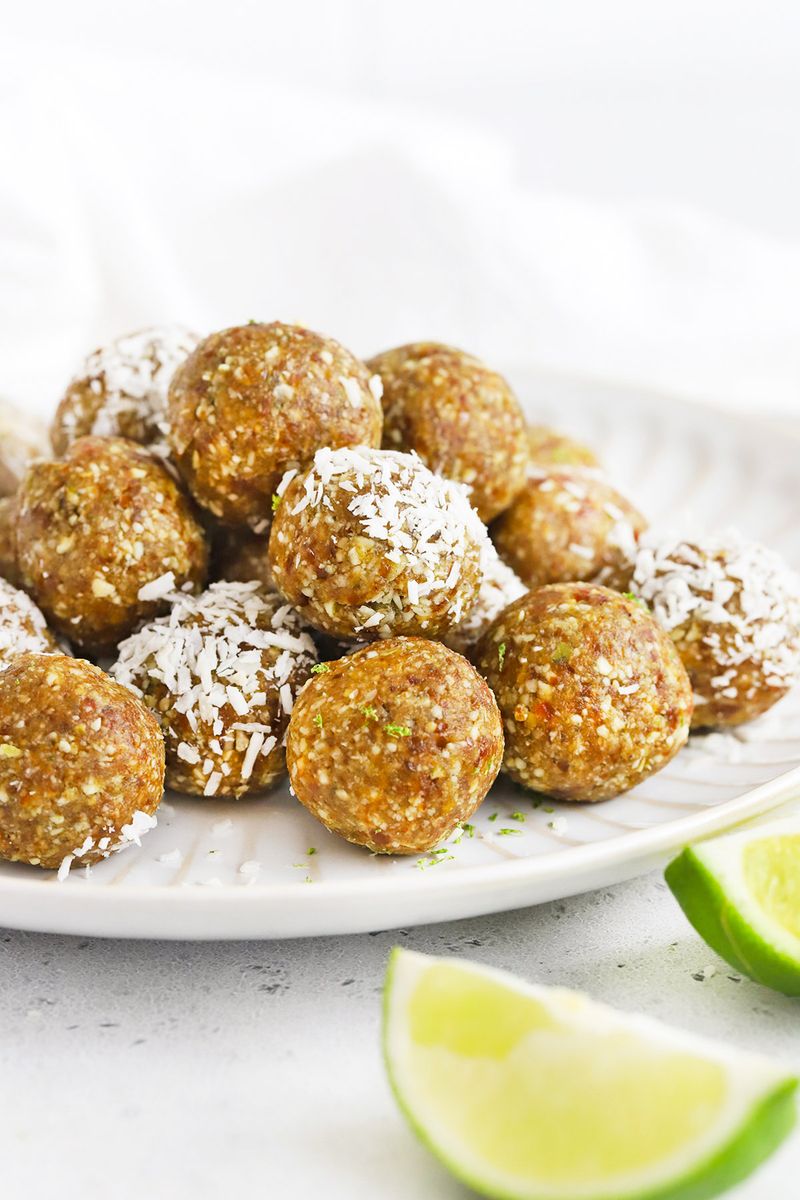 Coconut Lime Snowballs