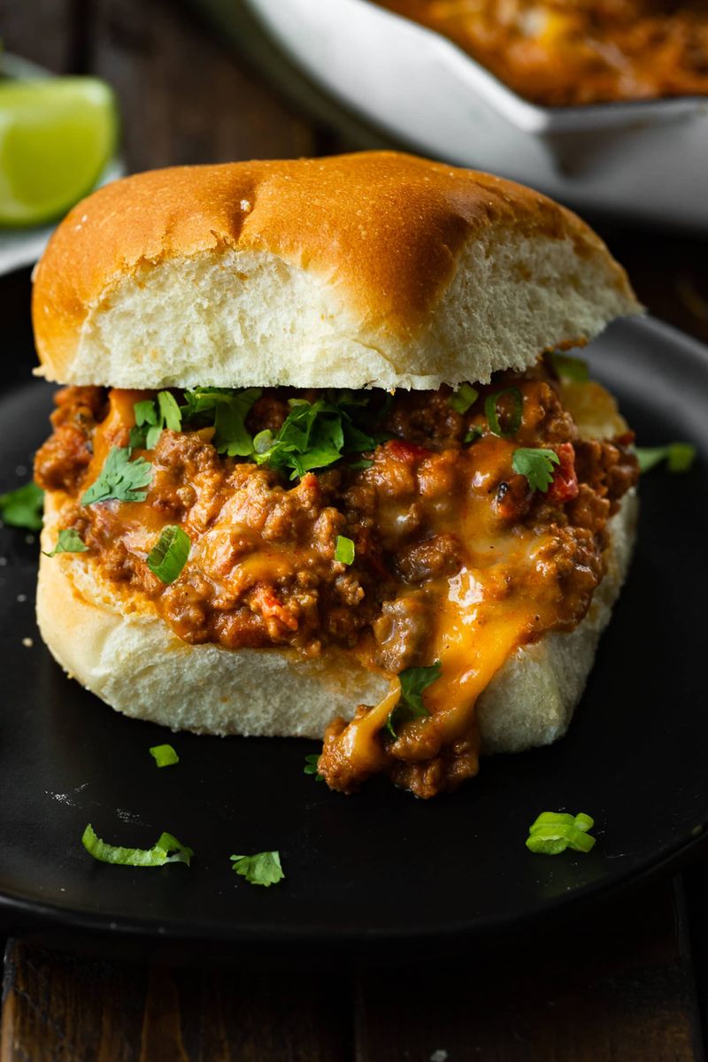 Turkey Taco Sloppy Joes