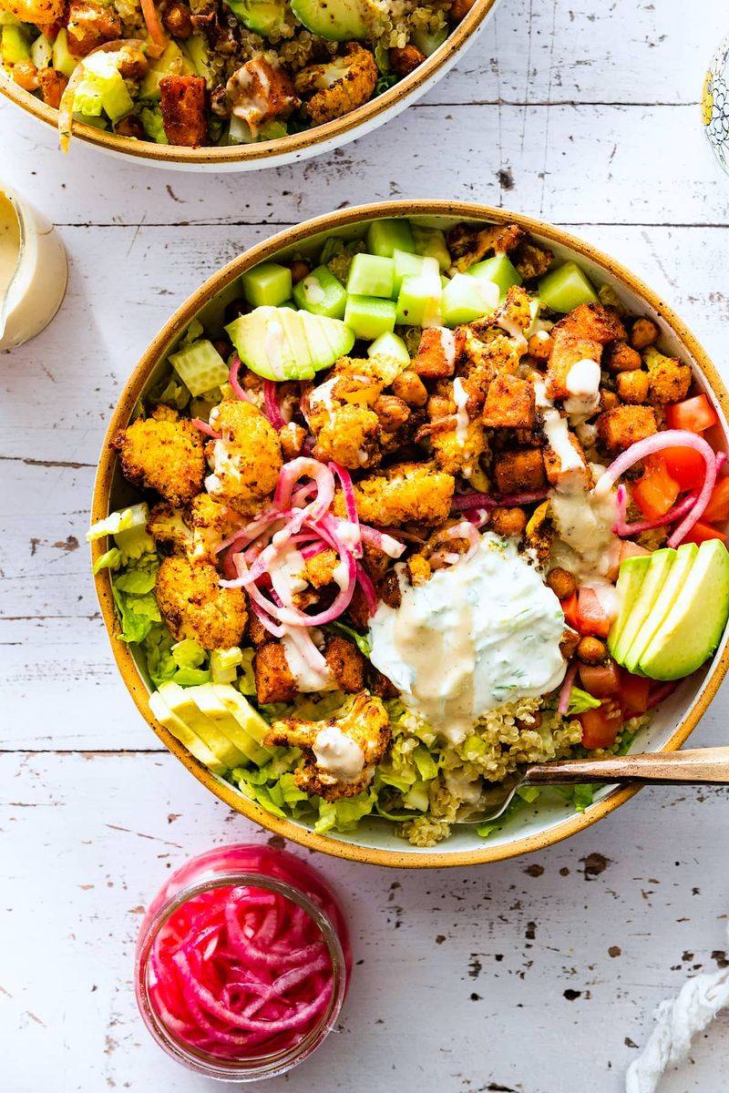 Chickpea Shawarma Bowls