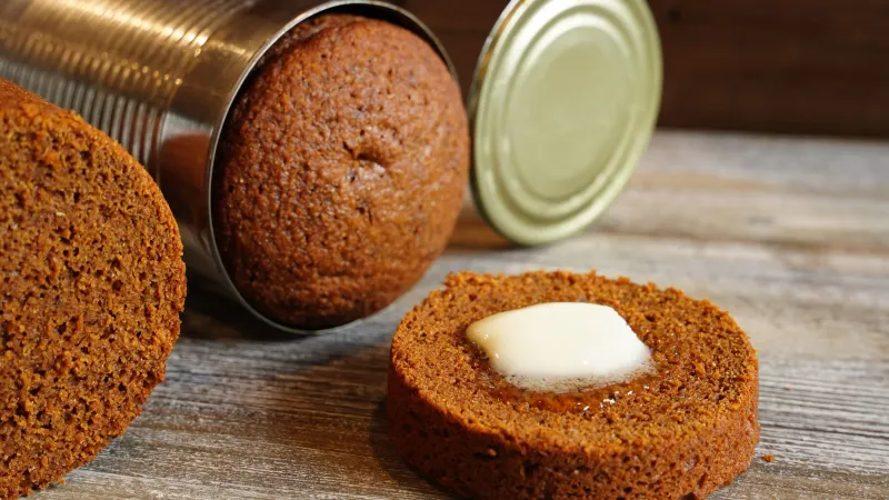 Brown Bread Steamed in Cans
