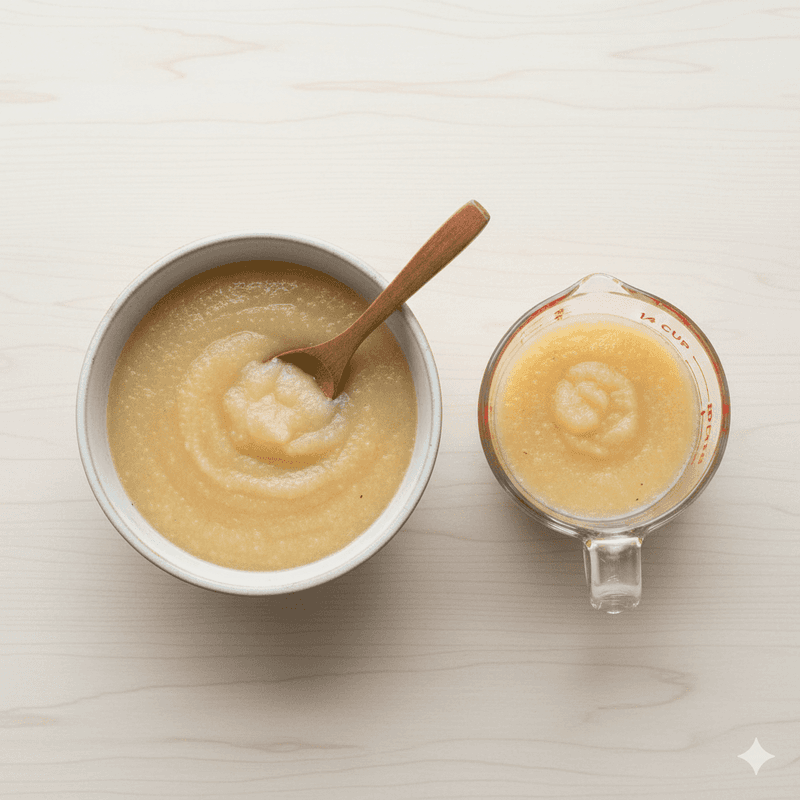 Eggs for moisture → Mashed banana or applesauce