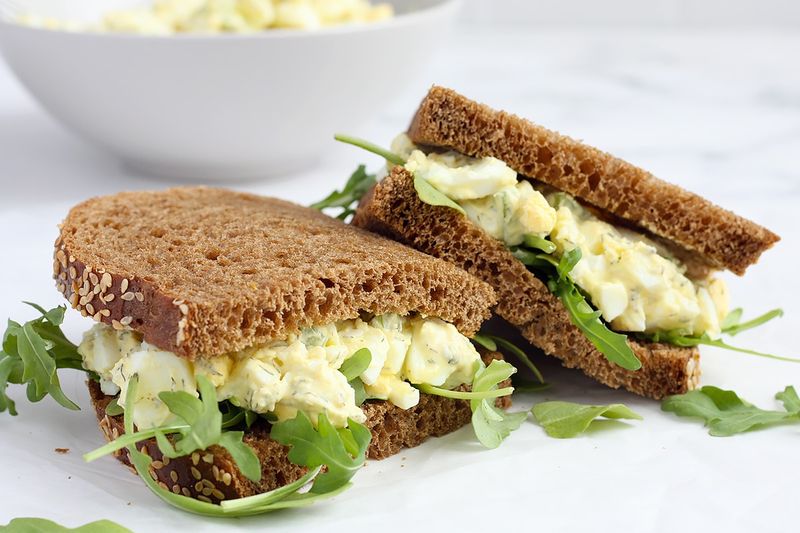 Egg Salad On Rye