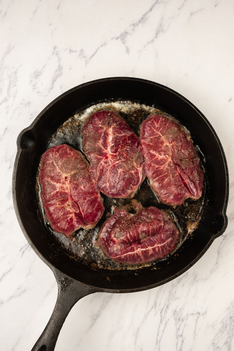 They finish with high heat and real browning