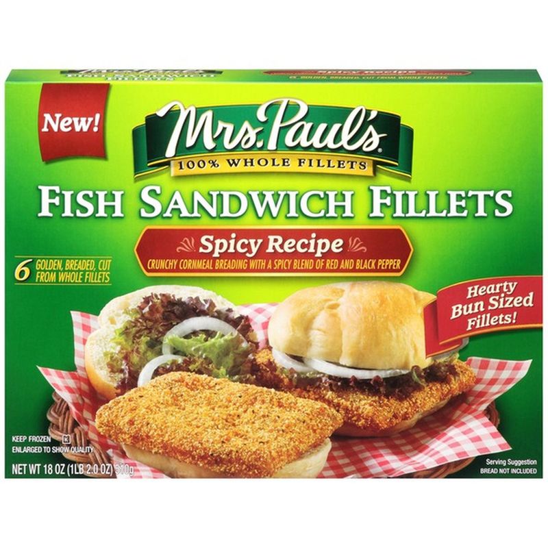Mrs. Paul’s Sandwich Fillets