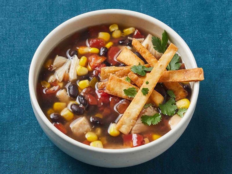Chicken Tortilla Soup - Mild Version