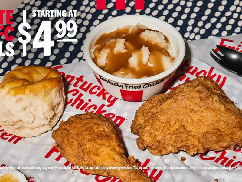 KFC 2 Piece Drum and Thigh Fill-Up