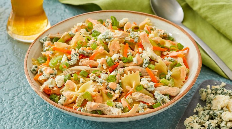 Buffalo Chicken Pasta Salad