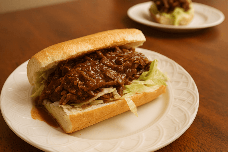 Roast Beef Po’ Boys (with gravy)