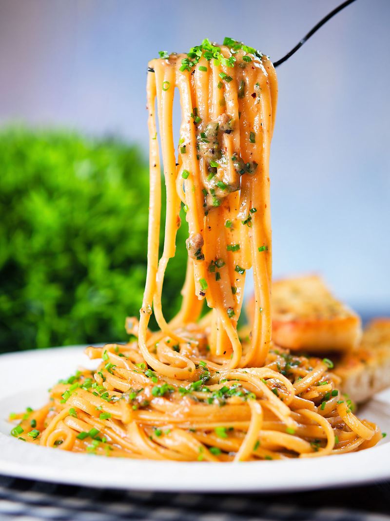 Spaghetti with Miso Butter