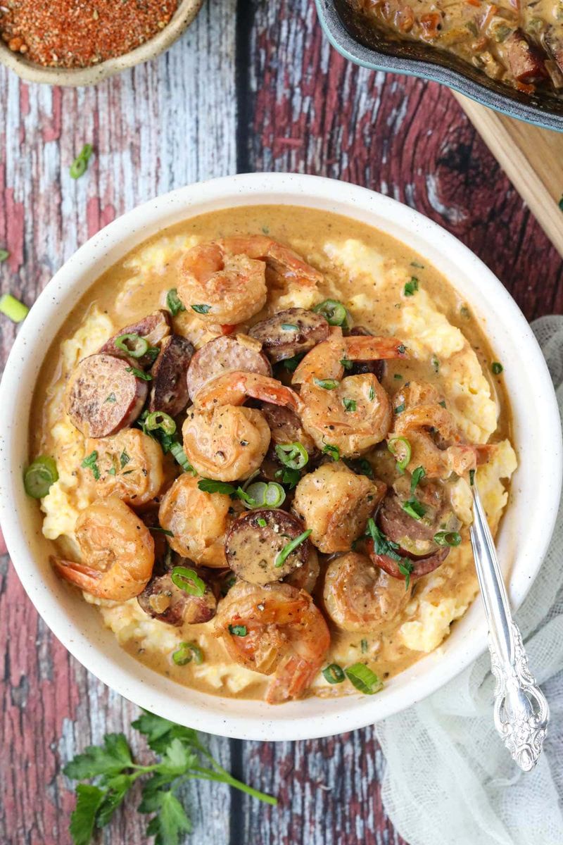 Cajun Shrimp and Grits
