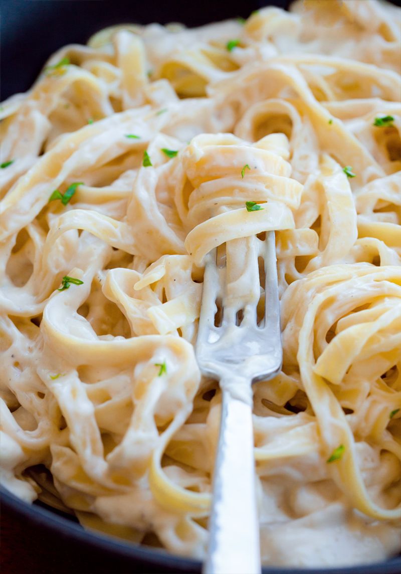 Creamy Cauliflower Alfredo Pasta