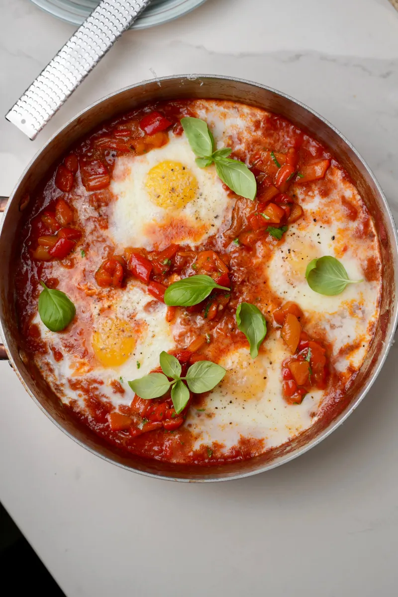 Italian-Style Egg Toast (Uova In Purgatorio)