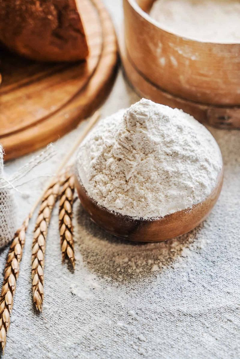 All-purpose flour is worse than bread flour