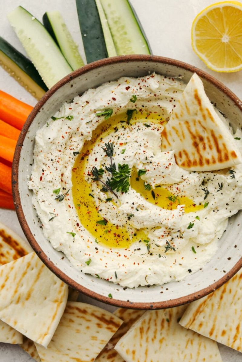 Whipped Feta and Herb Dip