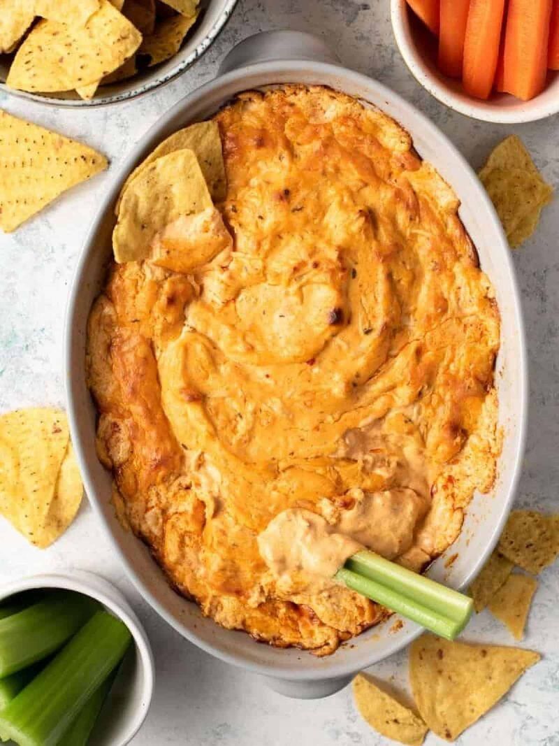 3-Ingredient Buffalo Chicken Dip