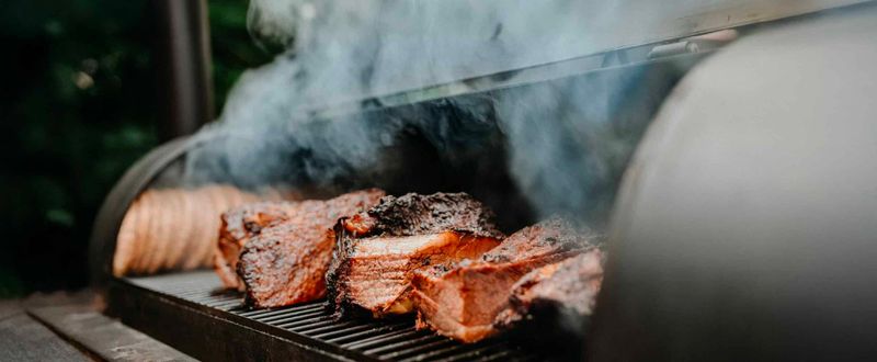 The smoke flavor tastes harsh or chemical