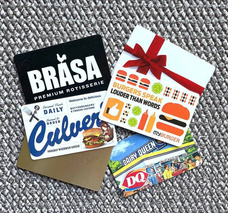 Leverage gift cards and promos