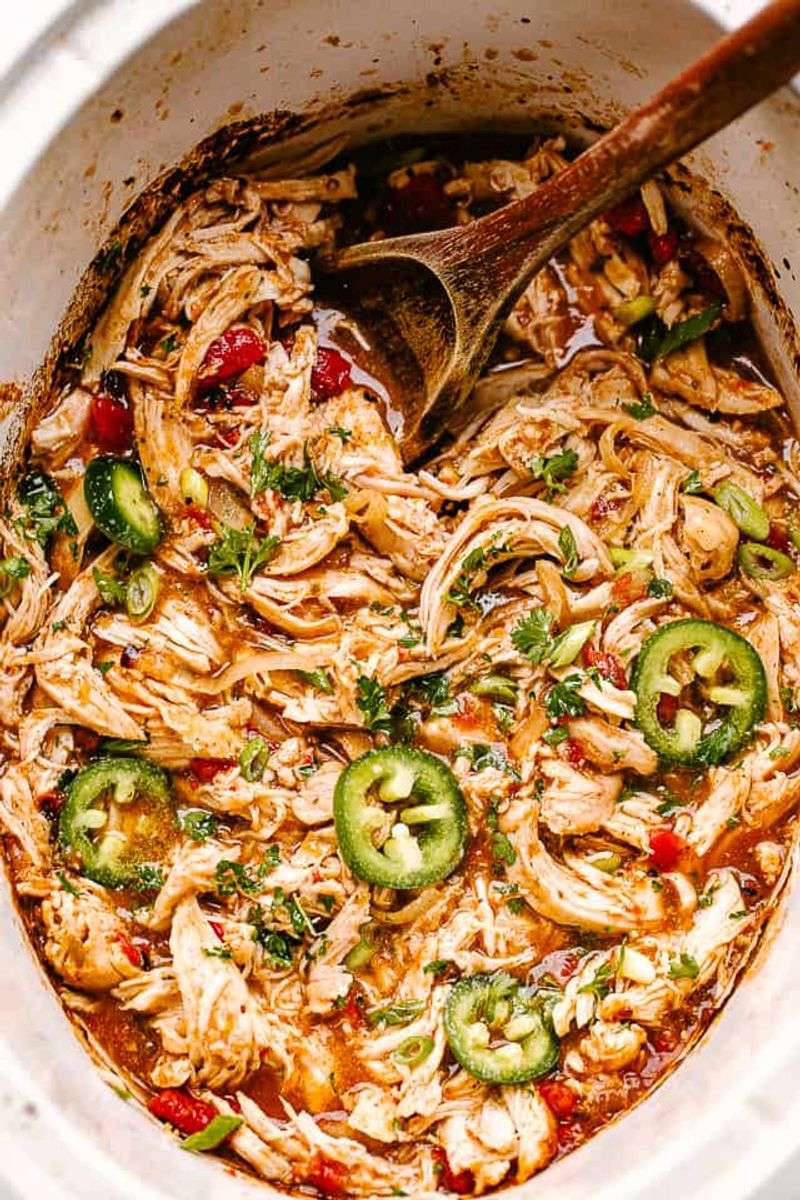 Salsa Verde Shredded Chicken