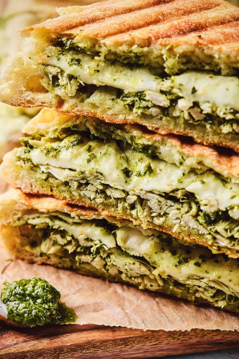 Pesto Chicken Panini
