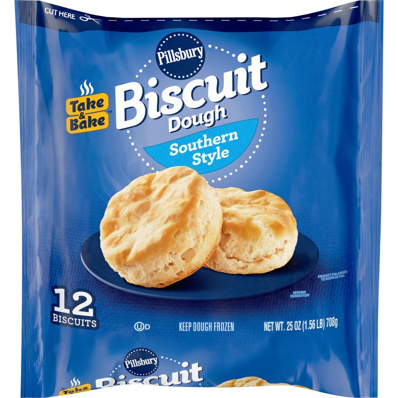 Frozen Southern-Style Buttermilk Biscuits (generic freezer-section bags)