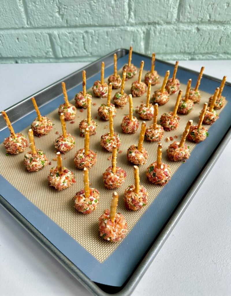 Taco Seasoned Cheeseball Bites