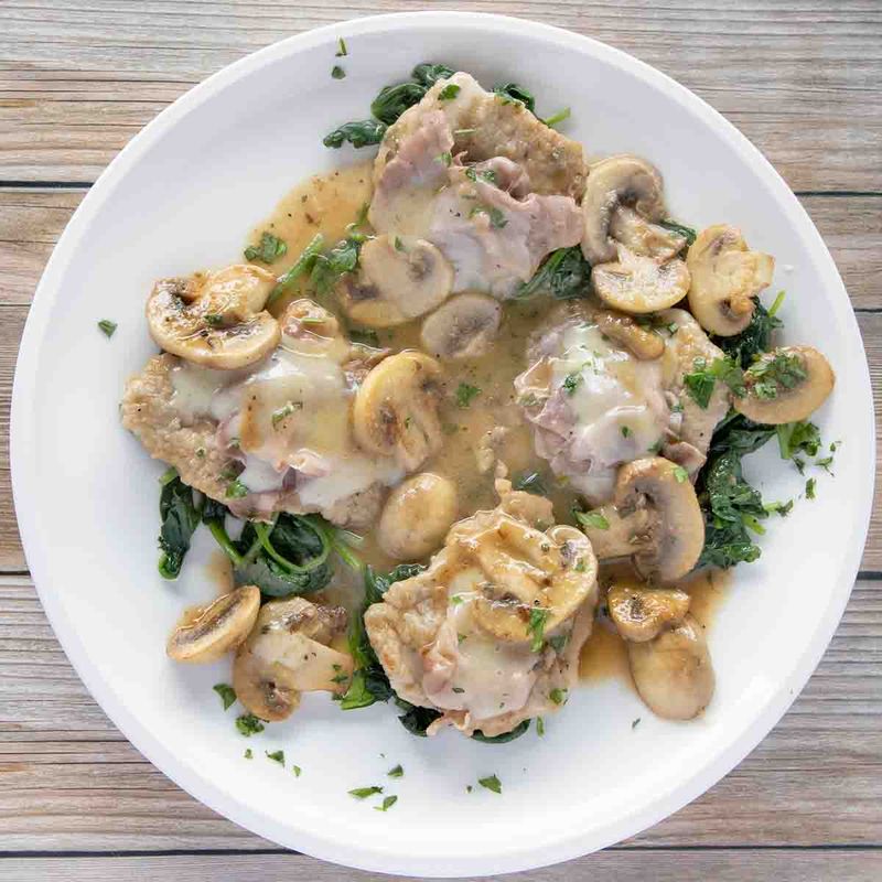Saltimbocca (Chicken or Veal)