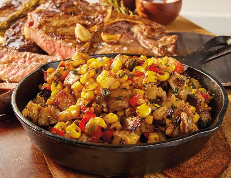 Beef Skillet Hash With Peppers