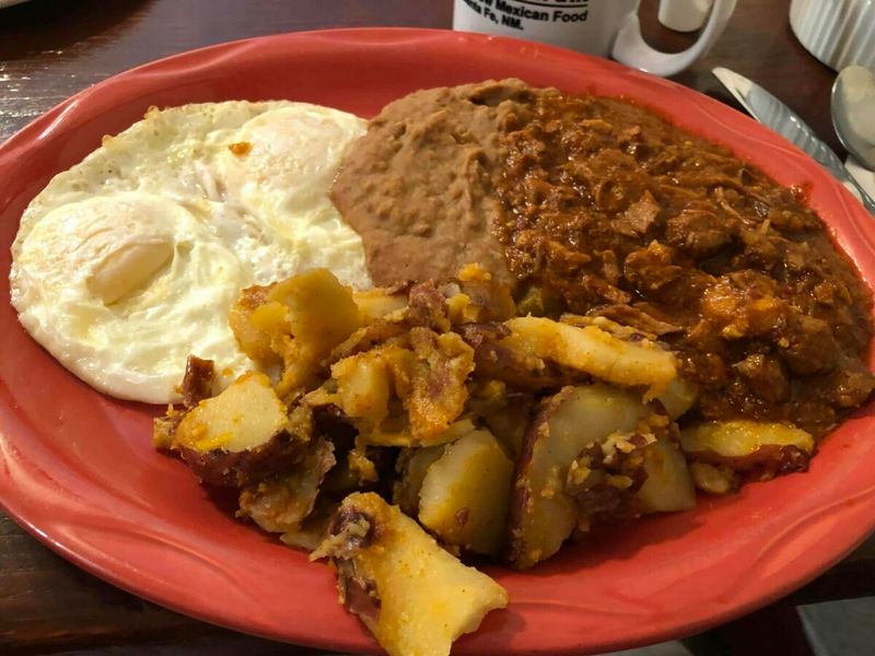 Carne Adovada Breakfast Plate