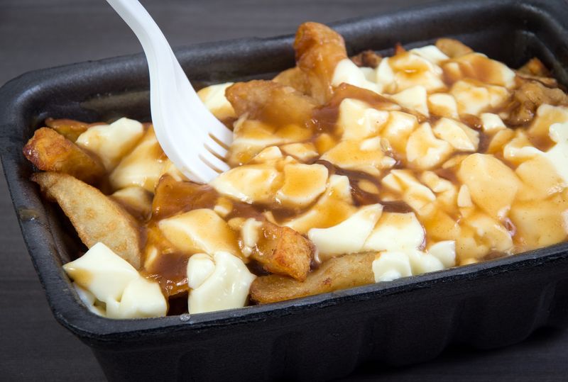 Vermont - Cheddar Curds Poutine at Prohibition Pig