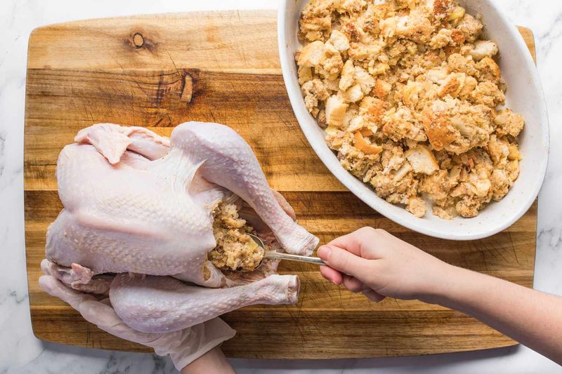 Serving Undercooked Stuffing