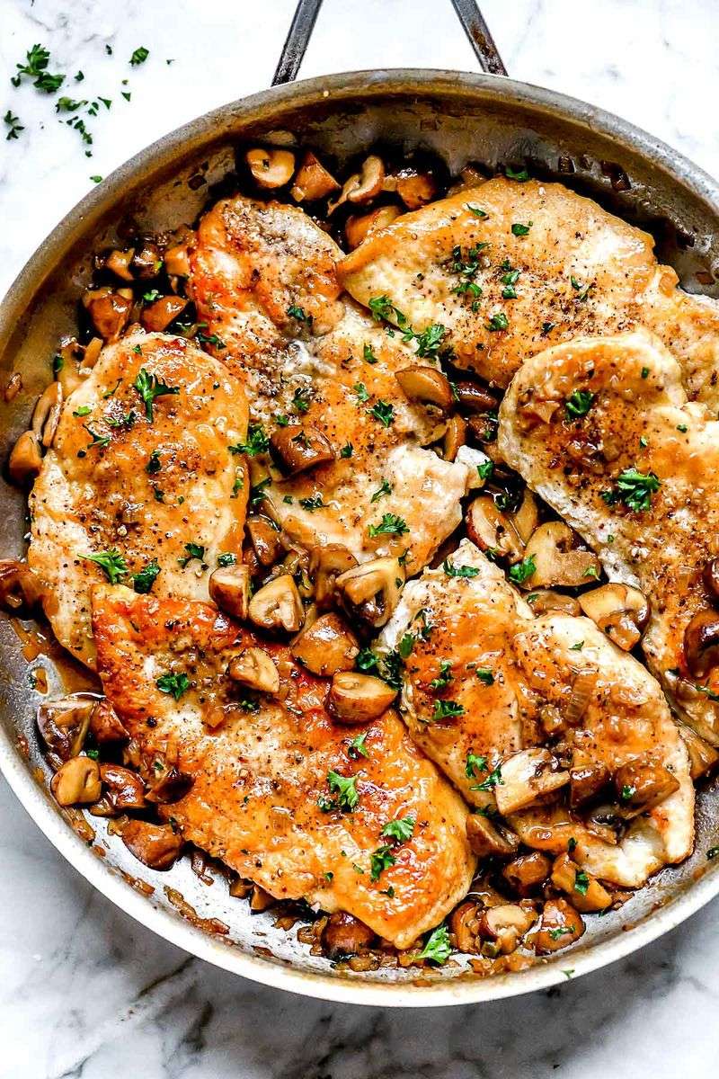 Mushroom Marsala Chicken