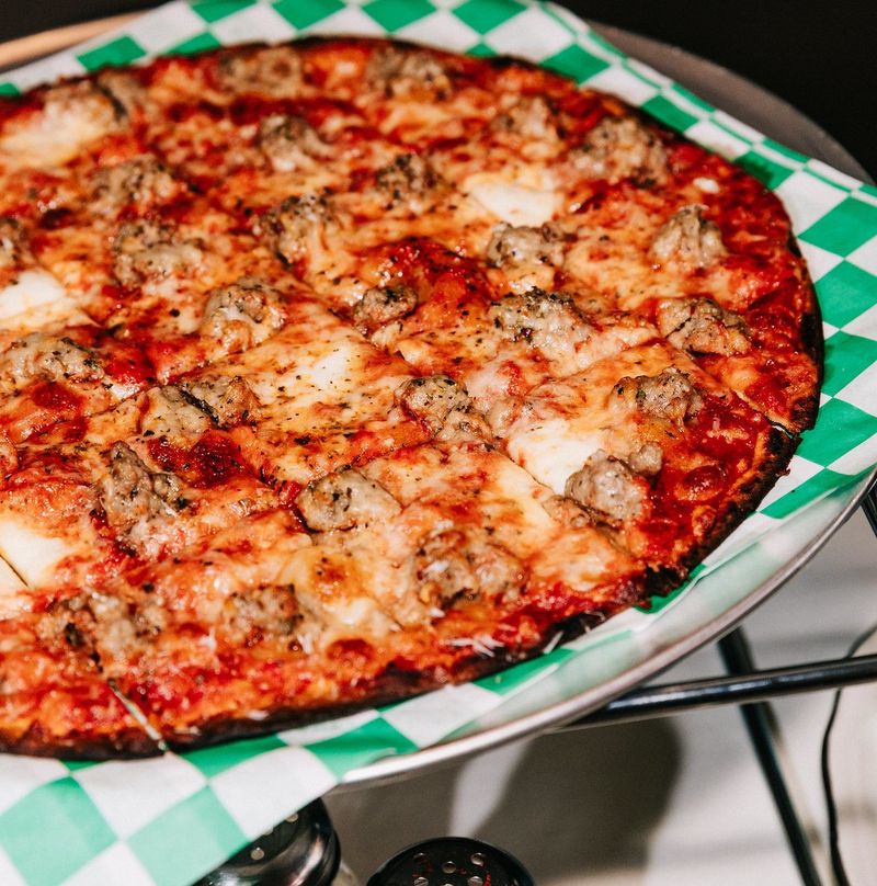 Chicago Tavern Cut Pizza