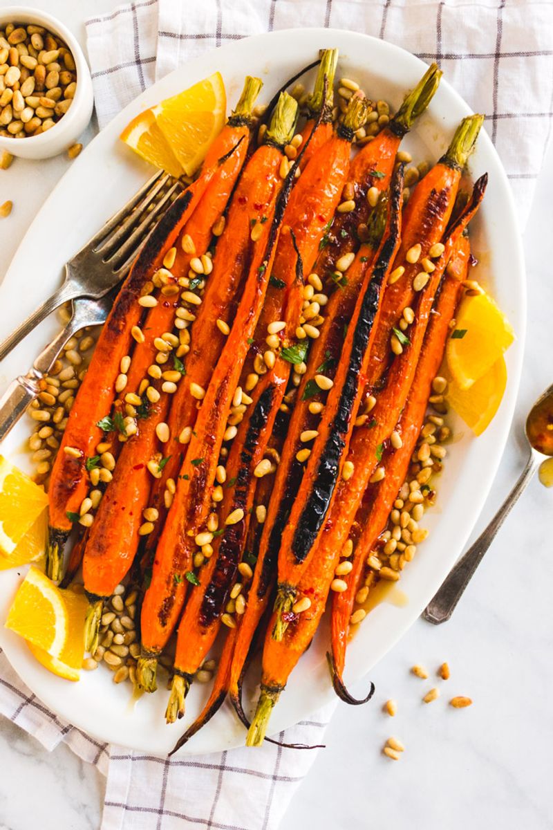 Orange Roasted Carrots
