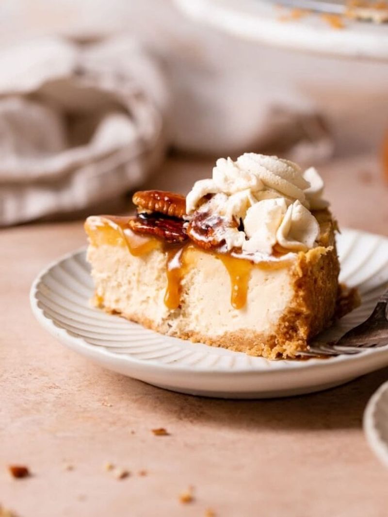Maple Pecan Cheesecake