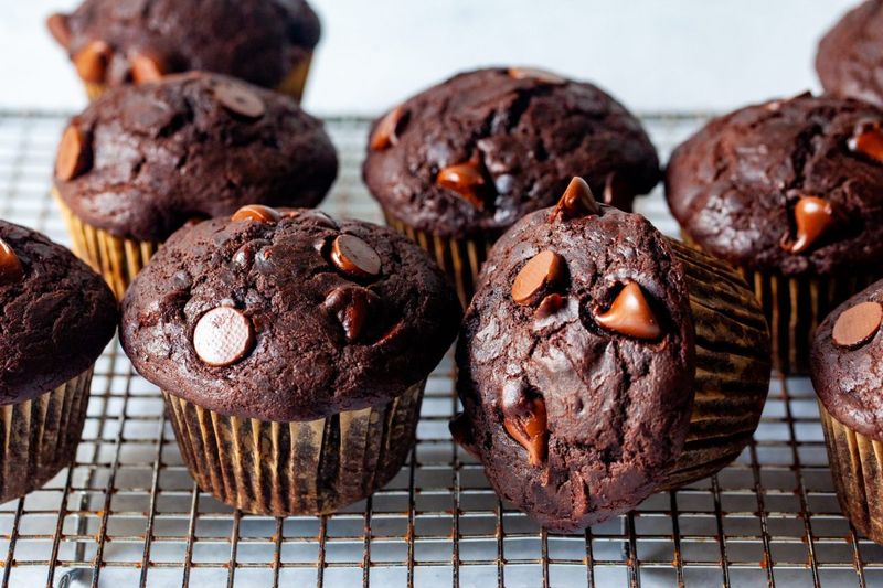 Double Chocolate Muffins