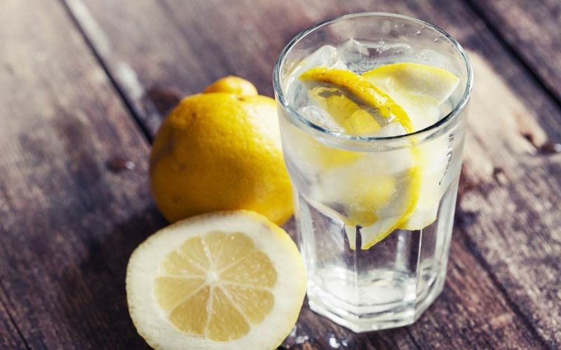 Lemon Slices in Water