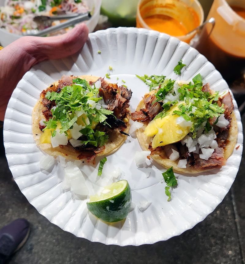 Los Angeles: Street tacos (al pastor-style is the classic pick)