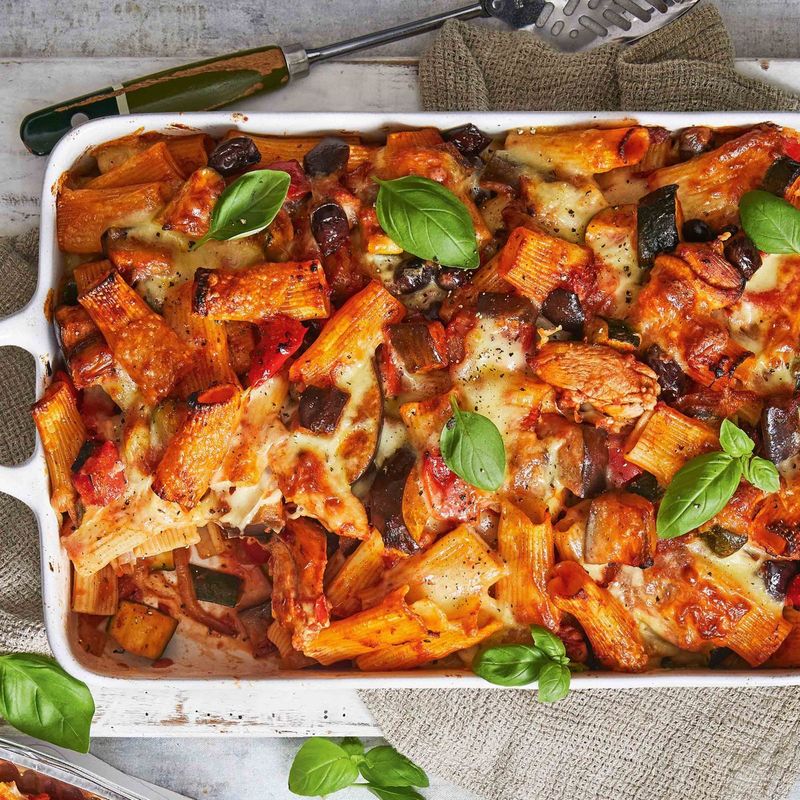 Ratatouille Pasta Bake