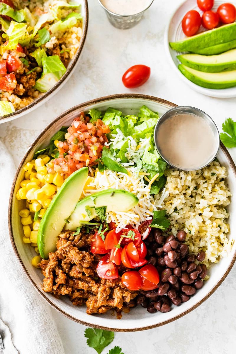 Turkey Taco Bowls