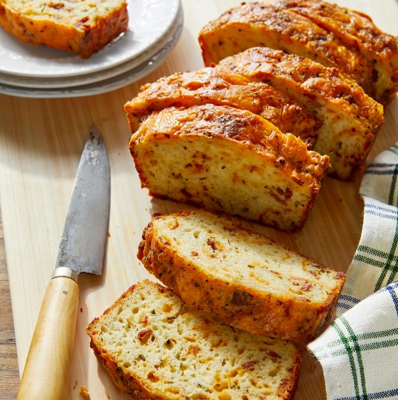 Bacon, Cheddar, and Chive Loaded Loaf