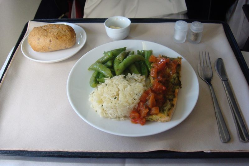 Fish entrée with lemon butter