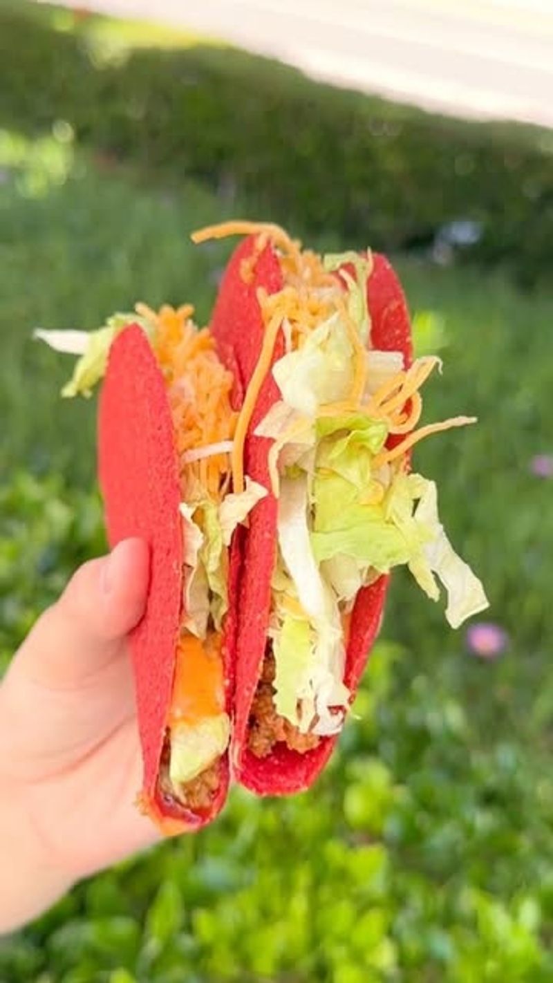 Taco Bell Volcano Menu