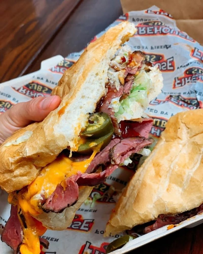 Firehouse Subs Brisket and Cheddar